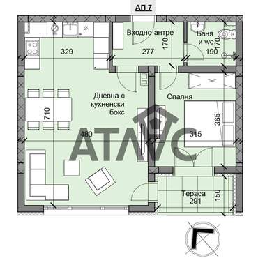 Satış - Apartman olarak Belomorski,  Plovdiv