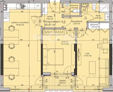 For sale - Apartment in Mladost-1,  Sofia