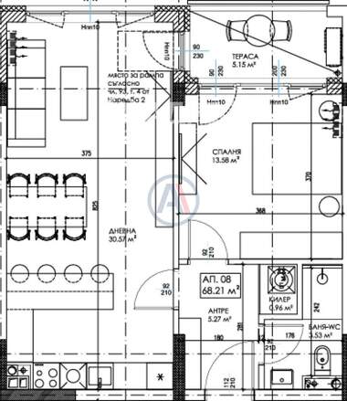 Vânzare - Apartament în Liulin-10,  Sofia
