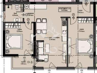 Satış - Apartman olarak Velingrad,  Pazarcik