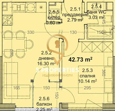 Vânzare - Apartament în Mladost,  Gabrovo