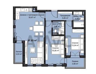 Verkauf - Wohnung in Hristo Smirnenski,  Plowdiw