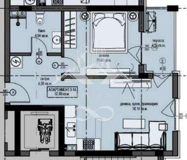 Satış - Apartman olarak Velingrad,  Pazarcik