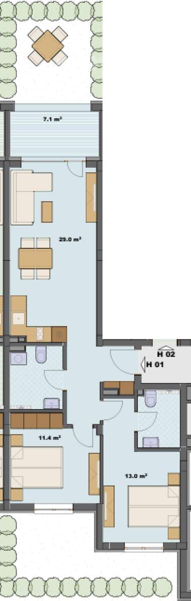 Satış - Apartman olarak Sozopol,  Burgas