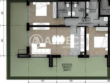 Vânzare - Apartament în Boiana,  Sofia
