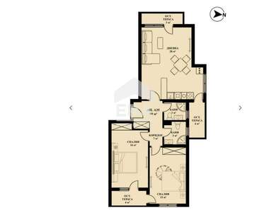 For sale - Apartment in Liulin-5,  Sofia