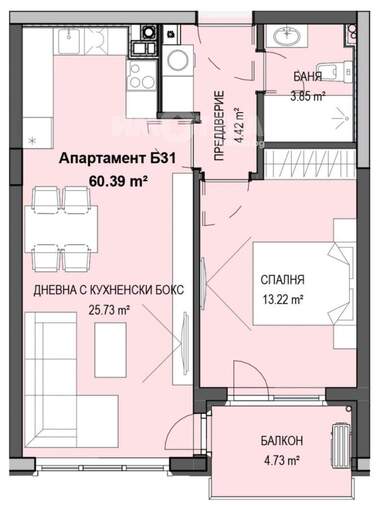 Verkauf - Wohnung in Krastowa wada,  Sovia