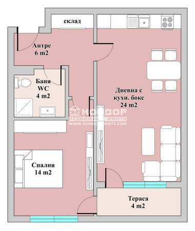 Vânzare - Apartament în Trakia,  Plovdiv