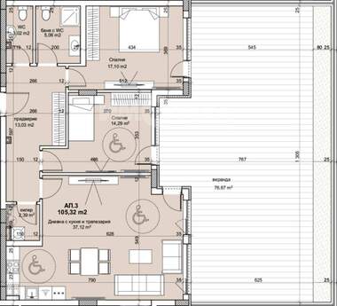 Vânzare - Apartament în Lozeneț,  Sofia