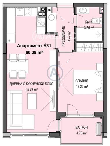 Продажа - Квартира в Кръстова вада,  София