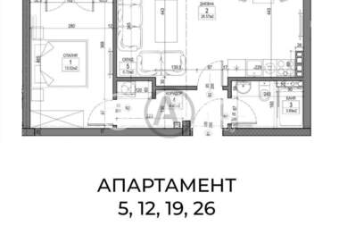Satış - Apartman olarak Ovça Kupel 2,  Sofia