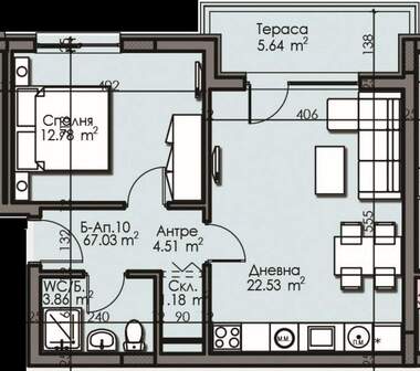 Vânzare - Apartament în Izgrev,  Burgas