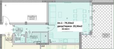 Продажба - Апартамент в Пчелина,  Варна