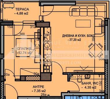 For sale - Apartment in Kiuchuk Parij,  Plovdiv