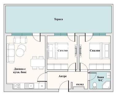 Vânzare - Apartament în Kiuceuk Parij,  Plovdiv