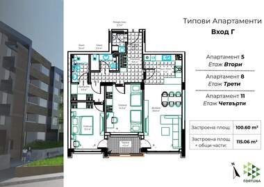 Продажба - Апартамент в Промишлена зона - Юг,  Разград