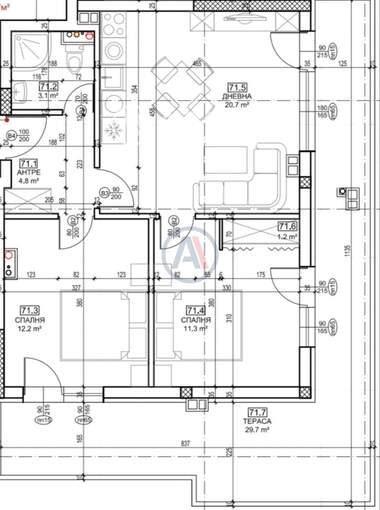 Satış - Apartman olarak Malinova Dolina,  Sofia