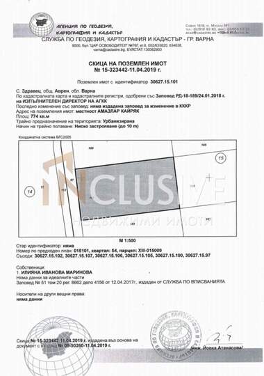 Vânzare - Teren de construcții în Zdraveț,  Varna