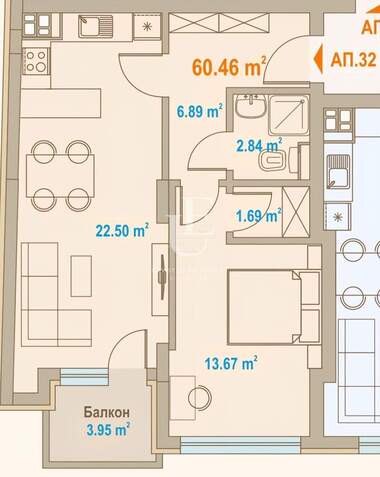 Verkauf - Wohnung in Center,  Sovia