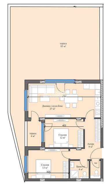 Vânzare - Apartament în Kărșiaka,  Plovdiv