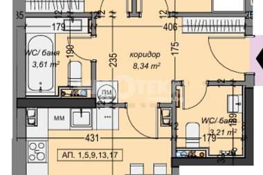 Продажба - Апартамент в Сухата река,  София
