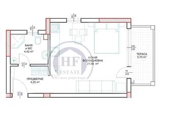 For sale - Apartment in Biala,  Varna