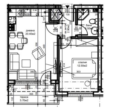 Vânzare - Apartament în Belomorski,  Plovdiv