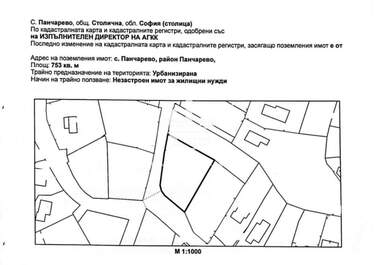 For sale - For Construction in Pancharevo,  Sofia