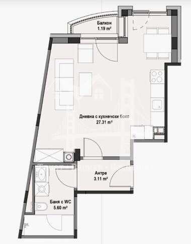Verkauf - Wohnung in Witoscha,  Sovia