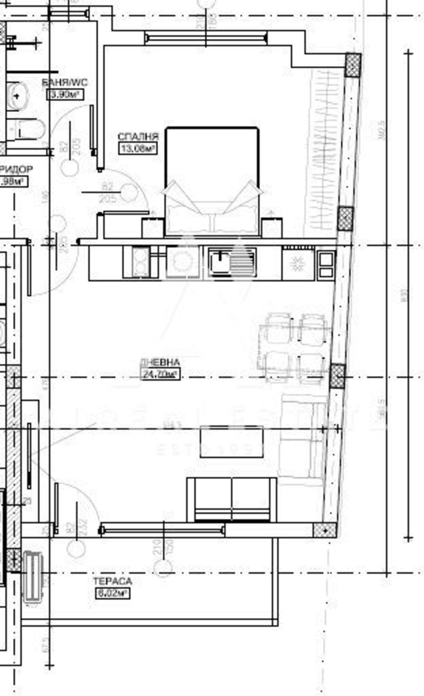 Zweizimmer Wohnung in Wider Center, Plewen – Foto 3
