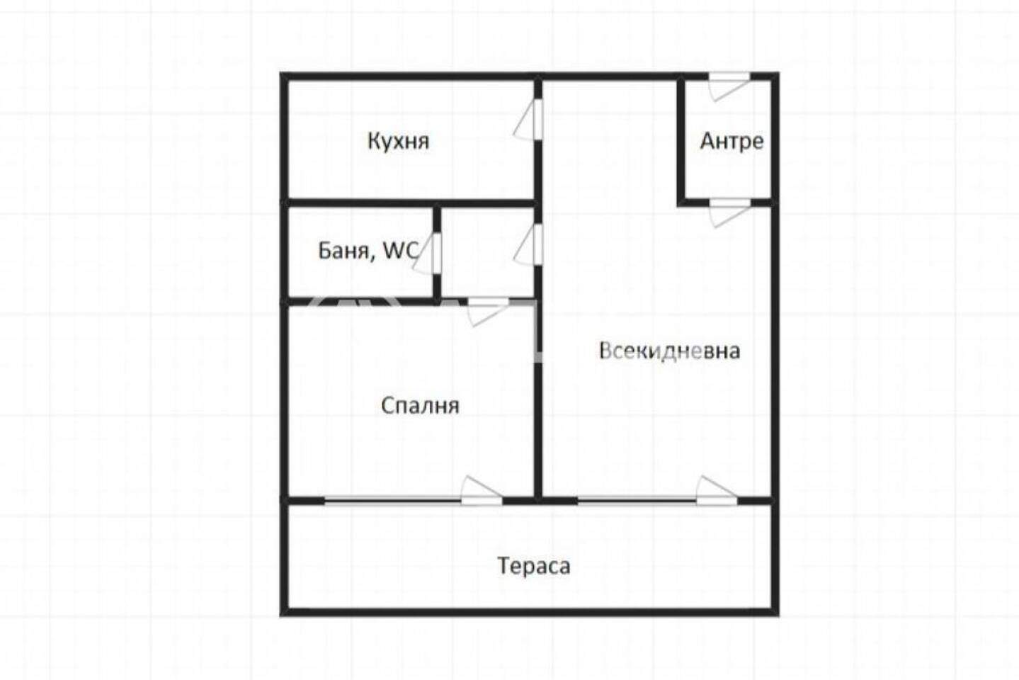 Двухкомнатная Квартира в Зорница, Бургас – фото 4