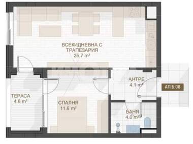 Продажа - Квартира в Център,  Пловдив