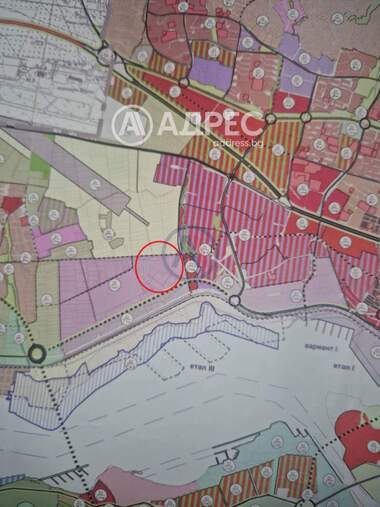 Продажа - Участок под строительство у Промишлена зона - Запад,  Варна