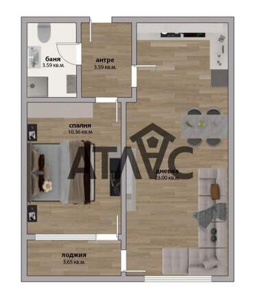 Satış - Apartman olarak Ostromila,  Plovdiv