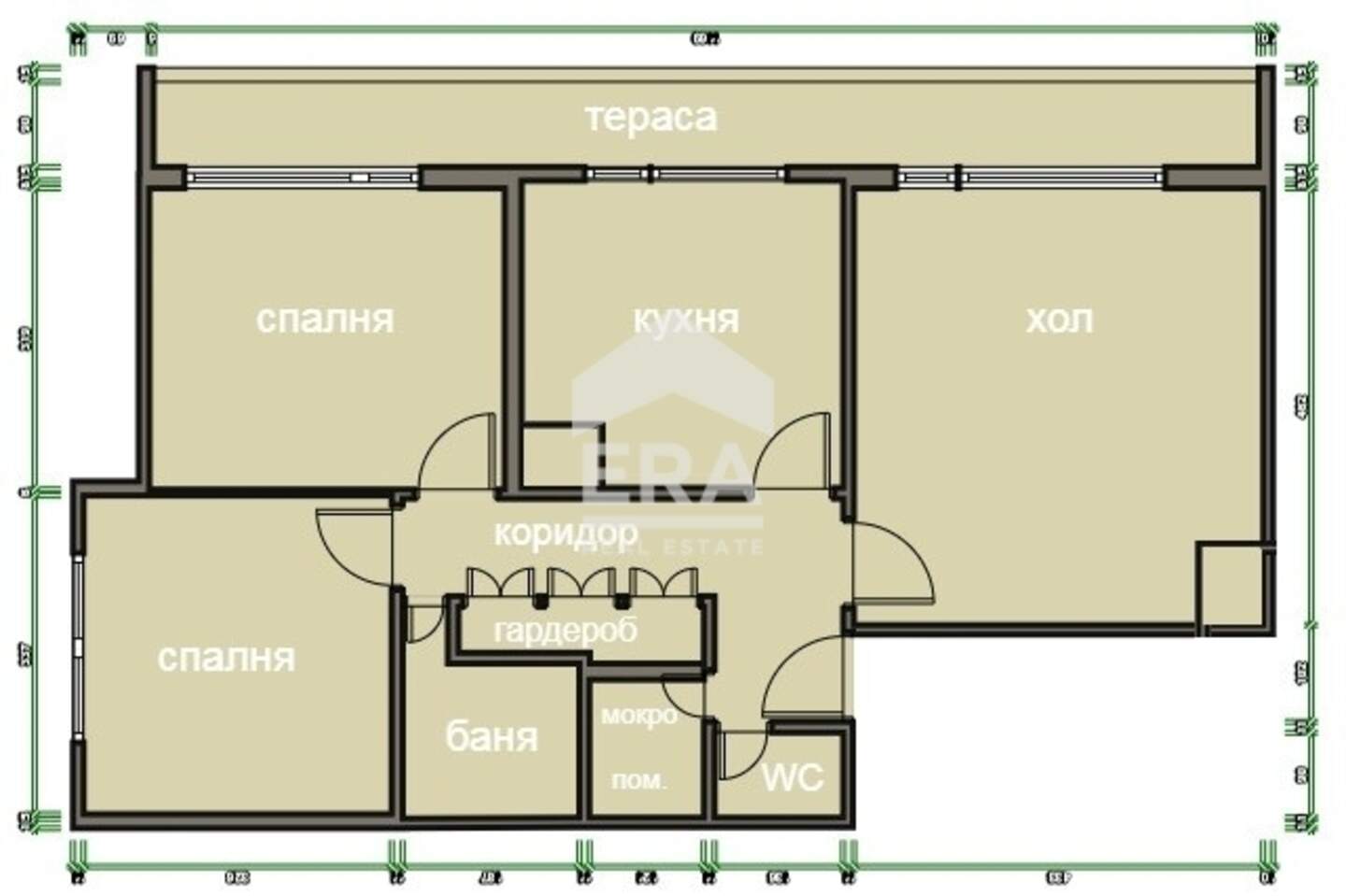 Üç odalı Apartman olarak Vazrojdentsi, Kırcaali – fotoğraf 2