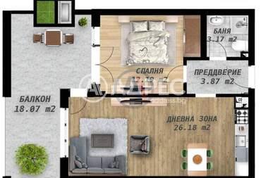Vânzare - Apartament în Belomorski,  Plovdiv
