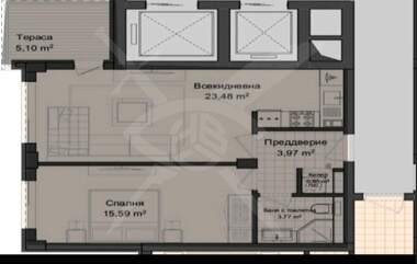 Продажба - Апартамент в Гагарин,  Пловдив