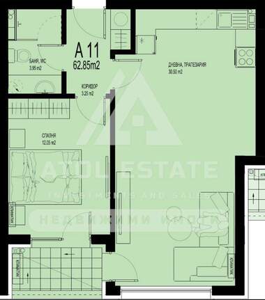 Verkauf - Wohnung in Hristo Smirnenski,  Plowdiw