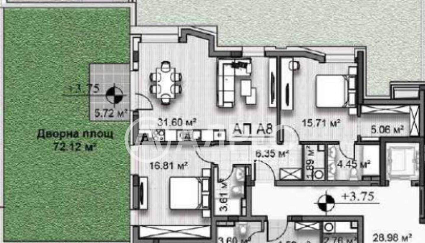 Üç odalı Apartman olarak Krastova vada, Sofia – fotoğraf 4