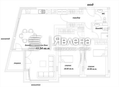 Satış - Apartman olarak Dianabad,  Sofia