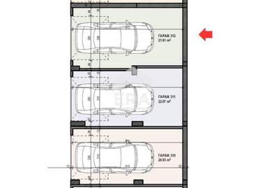 Satış - Apartman olarak Bankia,  Sofia