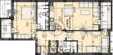 Satış - Apartman olarak Karşiaka,  Plovdiv