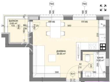 Satış - Apartman olarak Kaysieva gradina,  Varna