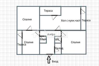 Πώληση - Διαμέρισμα σε Вароша,  Търговище
