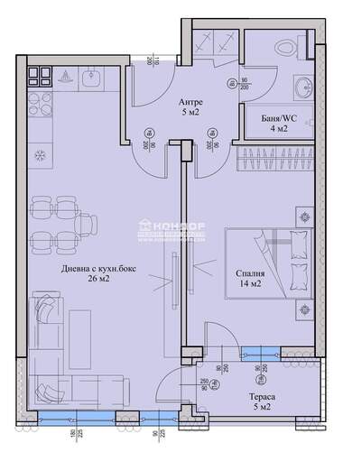 Vânzare - Apartament în Kărșiaka,  Plovdiv