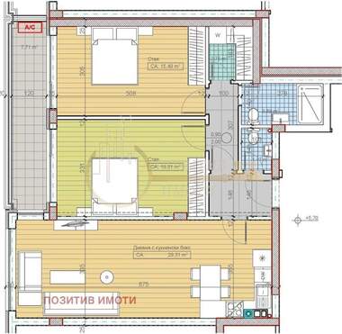 Vânzare - Apartament în Boiana,  Sofia