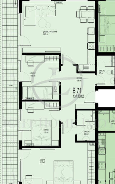 Satış - Apartman olarak Hristo Smirnenski,  Plovdiv