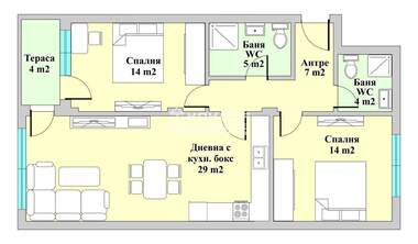 Vânzare - Apartament în Kiuceuk Parij,  Plovdiv