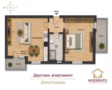 Продажба - Апартамент в Долно Езерово,  Бургас