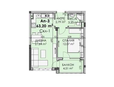 Продажа - Квартира в Мадика,  Бургас